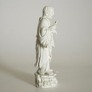 A Chinese Dehua blanc de Chine model of Liu Hai and the toad, mark of Xie Bamboo, early 19th C. — photo 11