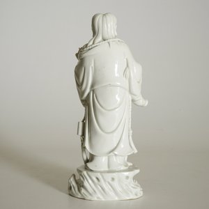 A Chinese Dehua blanc de Chine model of Liu Hai and the toad, mark of Xie Bamboo, early 19th C. — photo 10