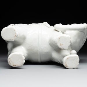 A Chinese Dehua blanc de Chine Samantabhadra seated on an elephant, Republic — foto 4