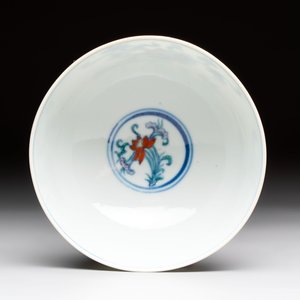 A Chinese doucai bowl with floral design, Wen Tang Ya Zhi 文棠雅制 mark, Daoguang — foto 6