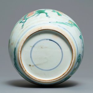 A Chinese doucai ginger jar, prob. Kangxi/Yongzheng — photo 5