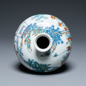 A Chinese doucai 'meiping' '100 boys' vase, Chenghua mark, 20th C. — photo 6