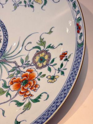 A Chinese doucai 'peony and chrysanthemum' dish, Yongzheng — photo 4