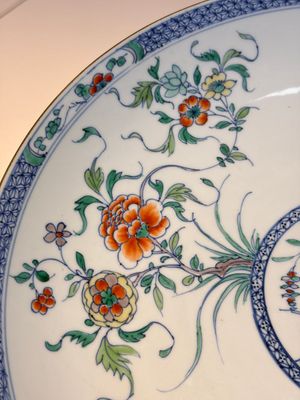 A Chinese doucai 'peony and chrysanthemum' dish, Yongzheng — photo 6