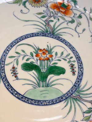A Chinese doucai 'peony and chrysanthemum' dish, Yongzheng — photo 7