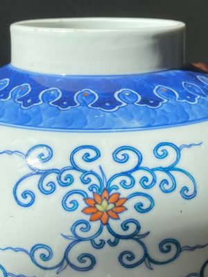 A Chinese doucai vase, Daoguang mark and of the period — photo 13