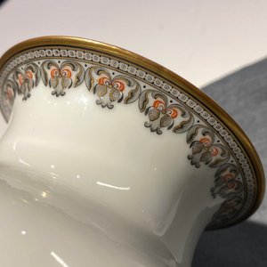 A Chinese eggshell porcelain vase with warriors flanking a horserider, Qianlong mark, Republic — photo 18