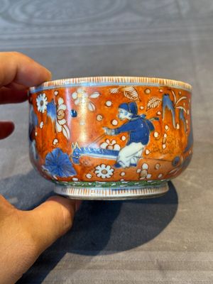 A Chinese English-decorated blue and white censer, Kangxi — 照片 3
