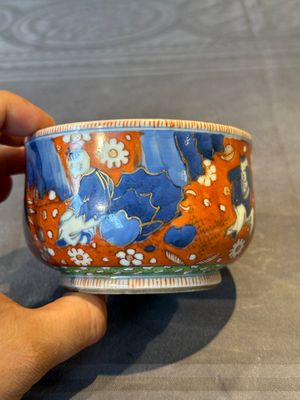 A Chinese English-decorated blue and white censer, Kangxi — 照片 5