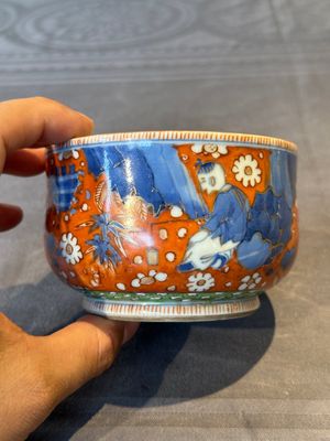 A Chinese English-decorated blue and white censer, Kangxi — 照片 6