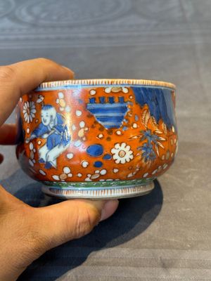 A Chinese English-decorated blue and white censer, Kangxi — 照片 7