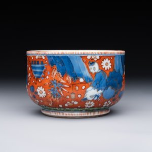 A Chinese English-decorated blue and white censer, Kangxi — 照片 4