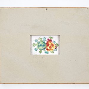 A Chinese European subject Canton enamel plaque, 18th C. — 照片 2