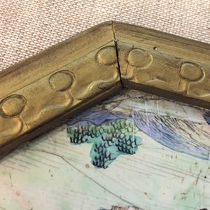 A Chinese European subject Canton enamel plaque, 18th C. — 照片 5