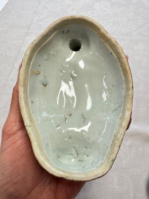 A Chinese export famille rose goose-form tureen and stand, Qianlong — photo 16