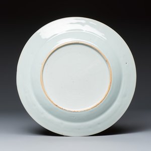A Chinese export famille rose 'Nativity' plate — photo 2