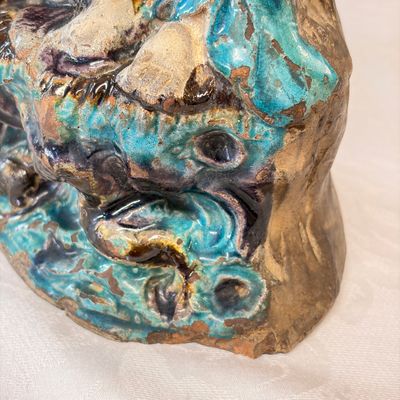 A Chinese Fahua-glazed stoneware model of Guanyin — photo 11