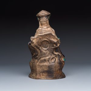 A Chinese Fahua-glazed stoneware model of Guanyin — photo 3