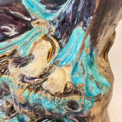 A Chinese Fahua-glazed stoneware model of Guanyin — photo 10