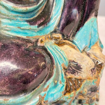 A Chinese Fahua-glazed stoneware model of Guanyin — photo 15