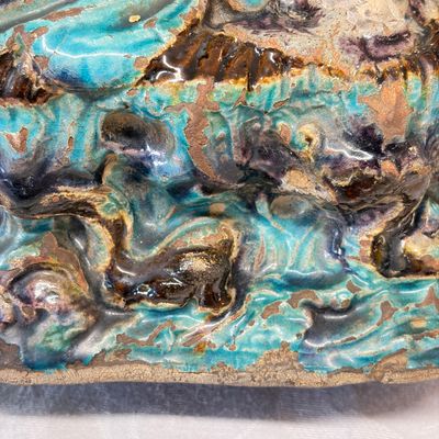 A Chinese Fahua-glazed stoneware model of Guanyin — photo 17