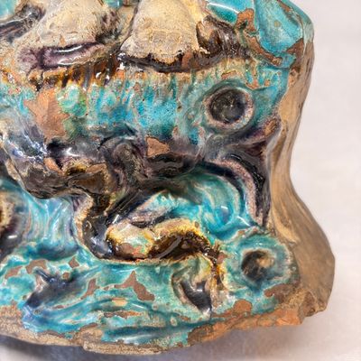 A Chinese Fahua-glazed stoneware model of Guanyin — photo 18