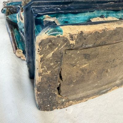A Chinese Fahua-glazed stoneware model of Zhenwu — photo 27