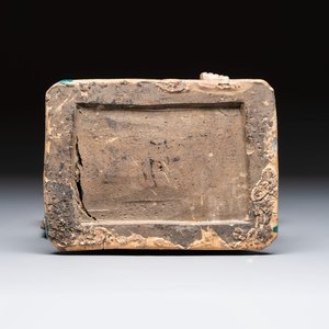 A Chinese Fahua-glazed stoneware model of Zhenwu — photo 7