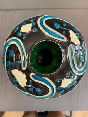 A Chinese Fahua 'meiping' vase with lotus scrolls, Ming — photo 5