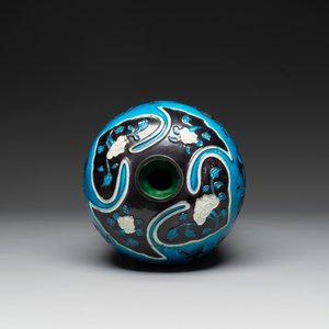 A Chinese Fahua 'meiping' vase with lotus scrolls, Ming — photo 4