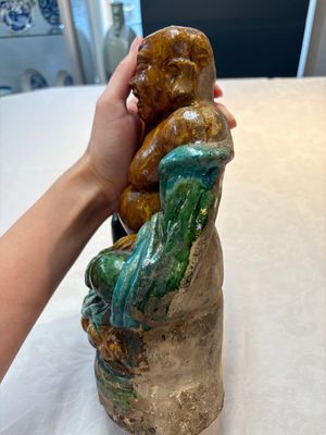 A Chinese Fahua Milefo Buddha, Ming — 照片 2