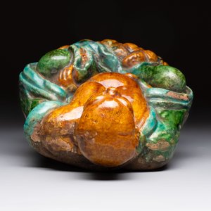 A Chinese Fahua Milefo Buddha, Ming — 照片 6
