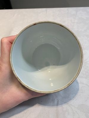 A Chinese famille rose '100 boys' covered box and a plate, Guangxu mark, Republic — 照片 15