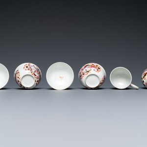 A Chinese famille rose 15-piece 'Peter the Great' tea service, Qianlong — photo 5