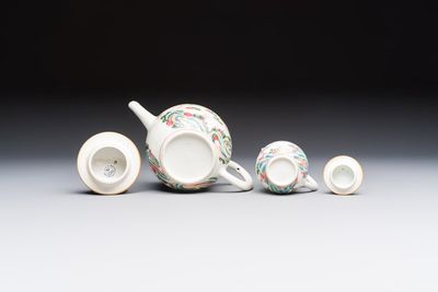 A Chinese famille rose 17-piece 'Deer and Scholars' tea service, Qianlong — 照片 15