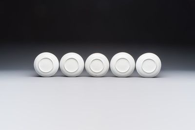 A Chinese famille rose 17-piece 'Deer and Scholars' tea service, Qianlong — 照片 18