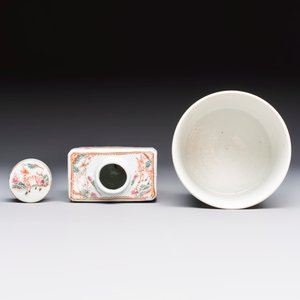 A Chinese famille rose 17-piece 'Deer and Scholars' tea service, Qianlong — 照片 8