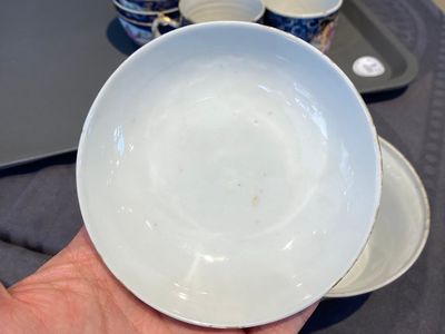 A Chinese famille rose 18-piece 'mandarin subject' tea service, Qianlong — 照片 10