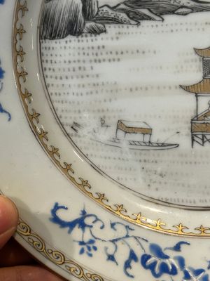 A Chinese famille rose 20-piece tea service, Yongzheng/Qianlong — foto 53