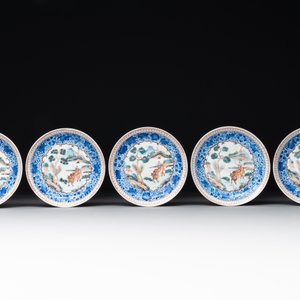 A Chinese famille rose 20-piece tea service, Yongzheng/Qianlong — foto 26