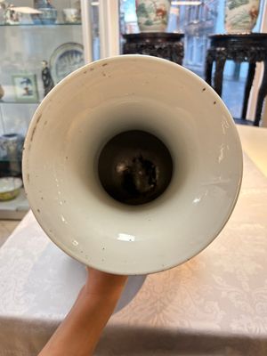 A Chinese famille rose 'Antiquities’ vase, signed Fang Jiazhen 方家珍, dated 1891 — photo 17