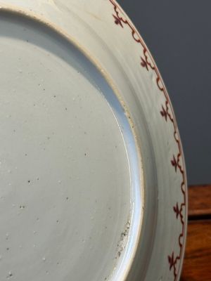 A Chinese famille rose 'arbor' plate after a design by Cornelis Pronk, Qianlong — 照片 9