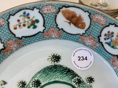A Chinese famille rose 'arbor' plate after a design by Cornelis Pronk, Qianlong — 照片 3