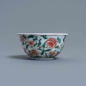 A Chinese famille rose armorial cup and saucer, Yongzheng — photo 6