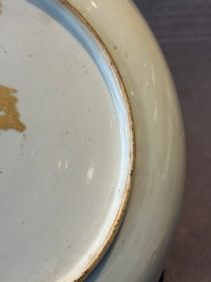 A Chinese famille rose armorial plate with the arms of Goos de Ghyseghem, Vecquemans and Golbeau for the Belgian market, Yongzheng, ca. 1730 — 照片 8