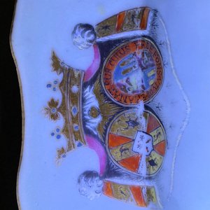 A Chinese famille rose Belgian market 'De Calenberg - De Pascale' armorial tureen, Qianlong, ca. 1755 — 照片 32