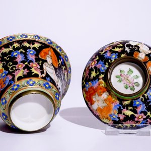 A Chinese famille rose Bencharong covered bowl for the Thai market, 19/20th C. — 照片 6