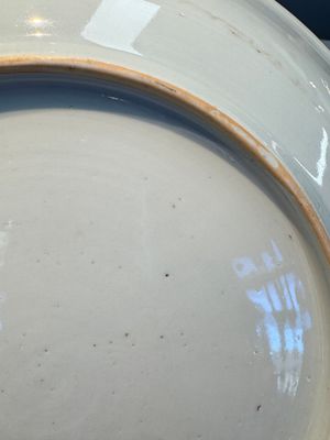 A Chinese famille rose 'Birds among Blossoming Branches' dish, Yongzheng — 照片 12
