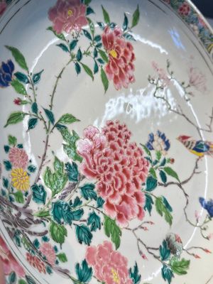 A Chinese famille rose 'Birds among Blossoming Branches' dish, Yongzheng — 照片 6