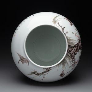 A Chinese famille rose 'birds among blossoming branches' vase, Xianfeng mark, Republic — foto 5